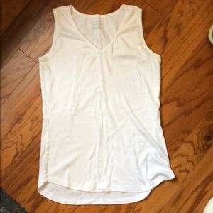 Talbots White Tank Top